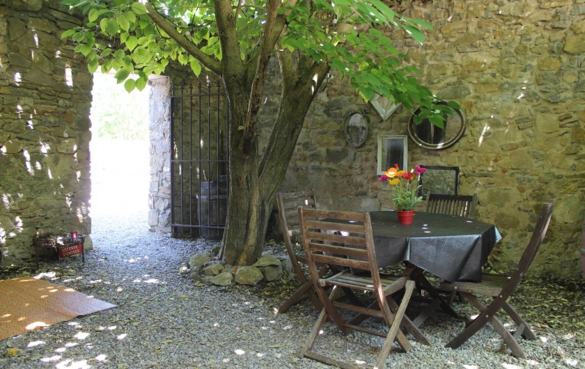 Location de vacances - Villa à Carcassonne - patio