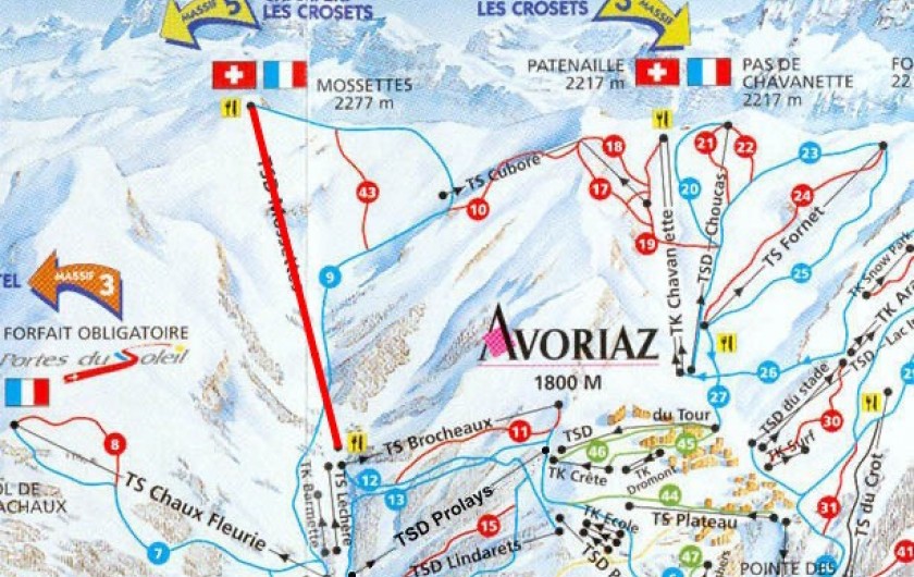 Location de vacances - Studio à Avoriaz