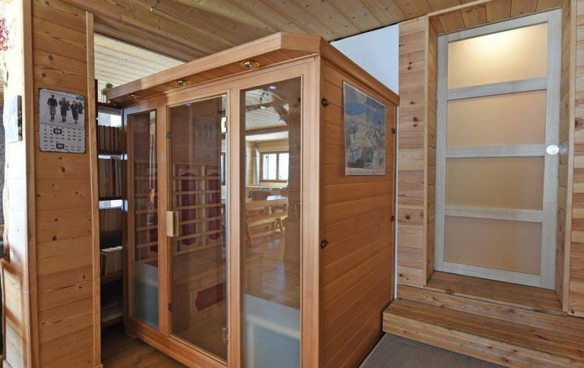 Location de vacances - Chalet à Taninges - SAUNA à votre disposition