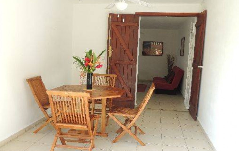 Location de vacances - Appartement à Le Gosier - La terrasse