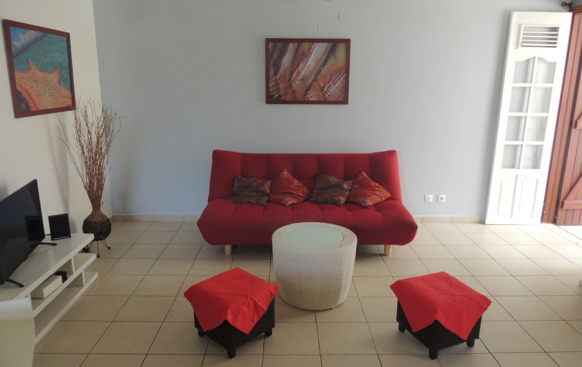 Location de vacances - Appartement à Le Gosier - Le salon
