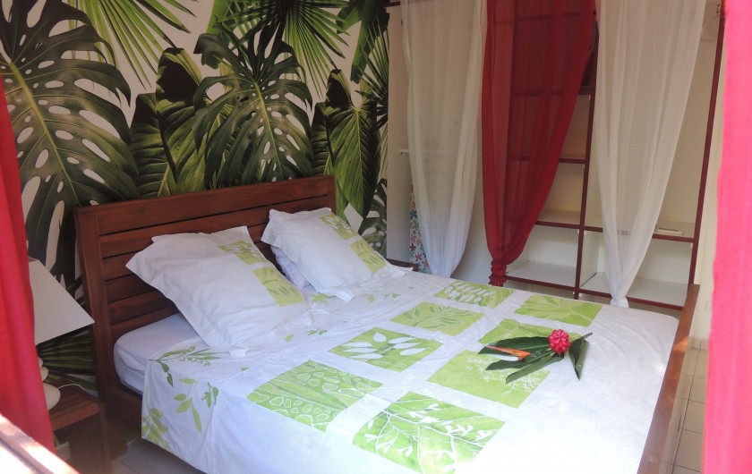 Location de vacances - Appartement à Le Gosier - Lit 160x200