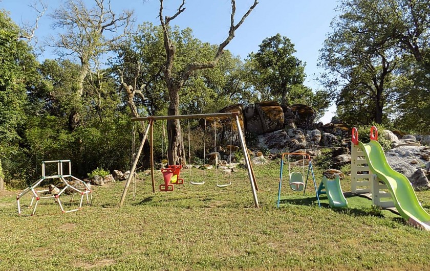 Location de vacances - Villa à Porto-Vecchio - jeux extérieurs