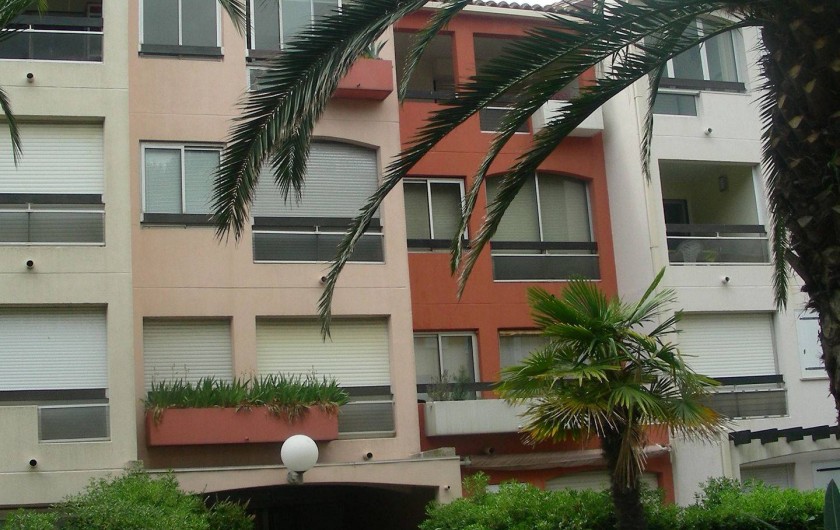 Location de vacances - Appartement à Agde - la résidence çôté jardin