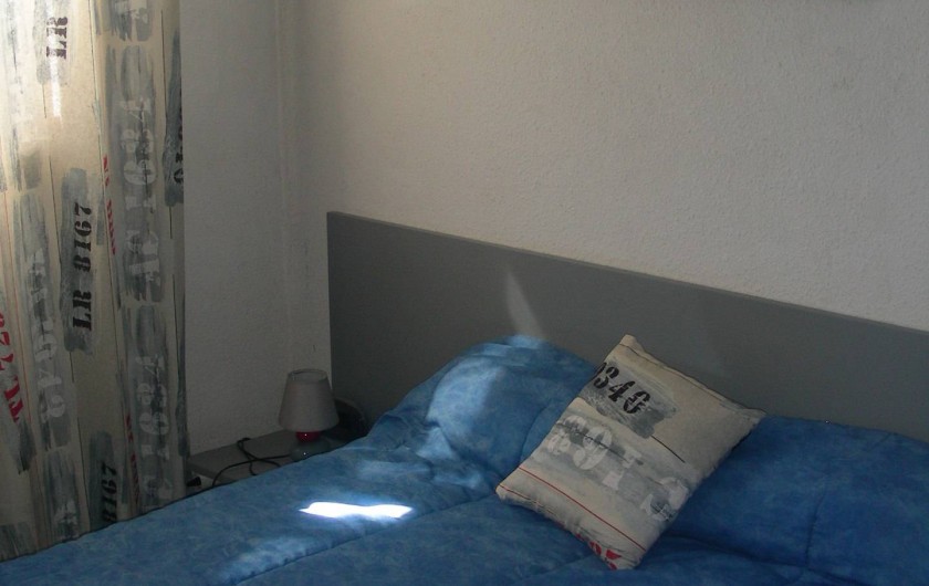 Location de vacances - Appartement à Agde - Chambre lit 2 personnes