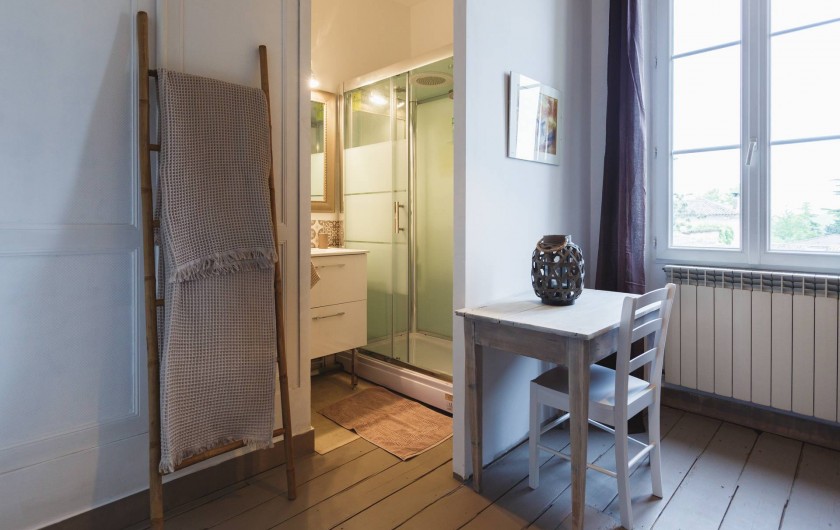 Location de vacances - Chambre d'hôtes à Sauternes - Salle d'eau Château Lamothe