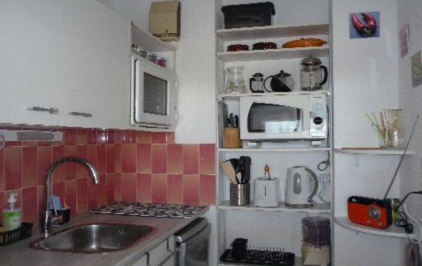 Location de vacances - Studio à Les Sables-d'Olonne - la cuisine équipée
