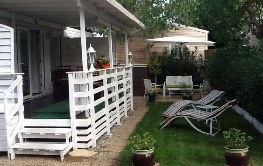 Location de vacances - Camping à Farinette Plage - terrasse