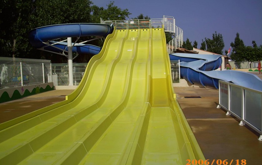 Location de vacances - Camping à Farinette Plage - tobogant