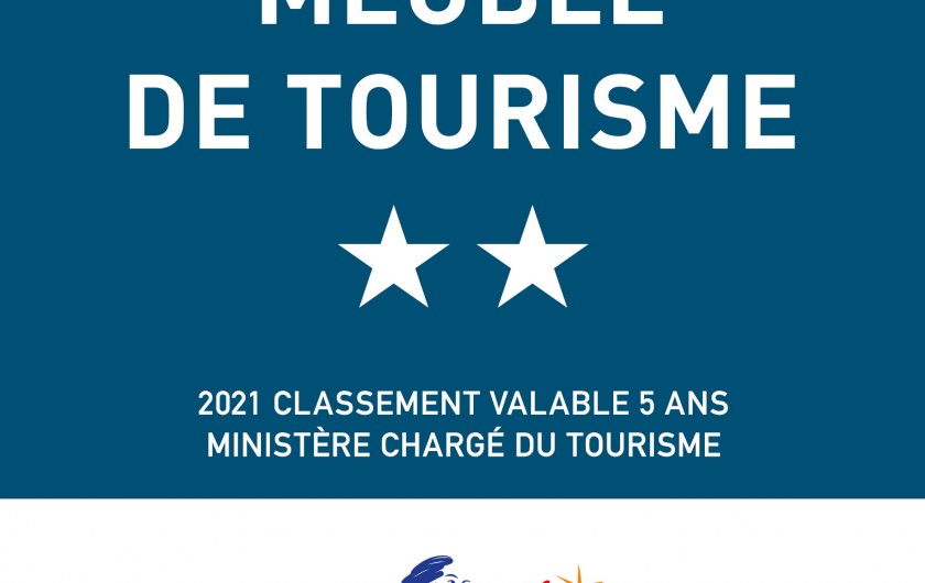 Location de vacances - Appartement à Le Grau-du-Roi - Affichette meublé de tourisme 2 Etoiles