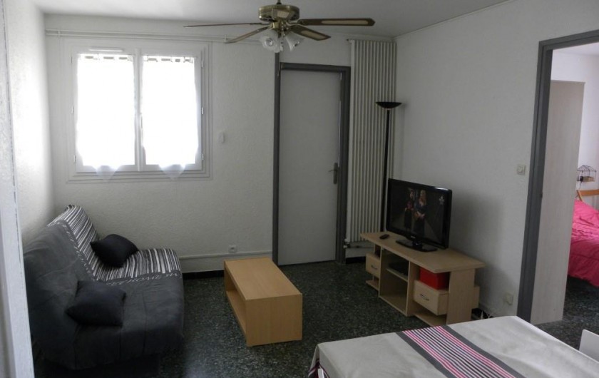 Location de vacances - Appartement à Le Grau-du-Roi - Salon