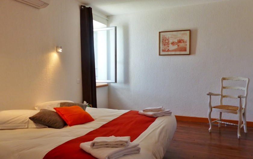 Location de vacances - Gîte à Serres-sur-Arget - Chambre double Toscane