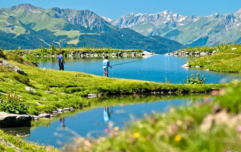 Location de vacances - Studio à La Rosière - Lac de montagne, pèche