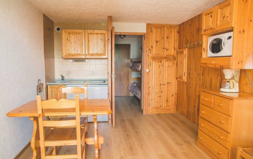 Location de vacances - Studio à La Rosière - Coin cuisine équipée