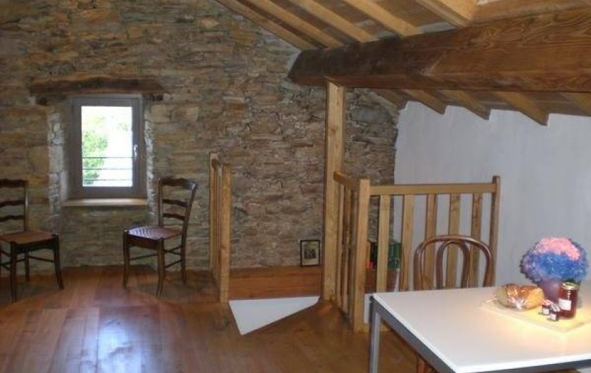 Location de vacances - Gîte à Coupiac - Pièce à vivre