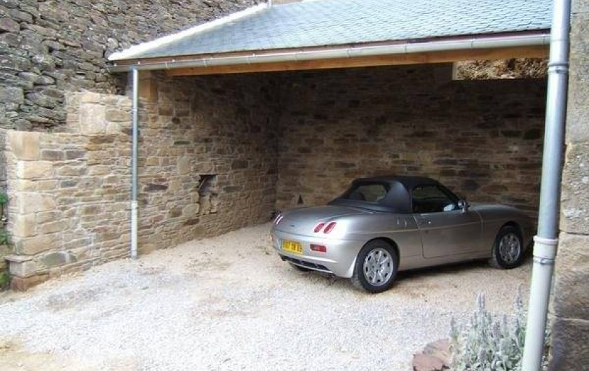 Location de vacances - Gîte à Coupiac - garage
