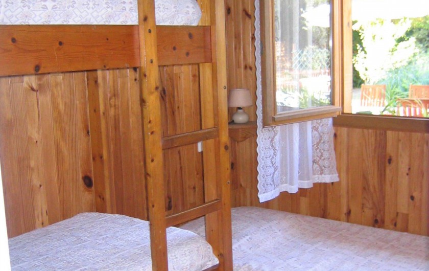 Location de vacances - Villa à Seignosse - chambre enfants