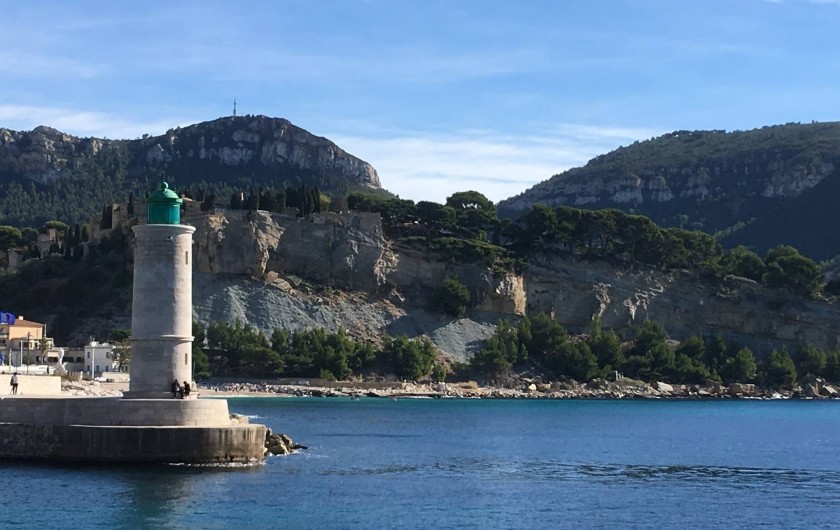 Location de vacances - Appartement à Cassis - la Baie de Cassis