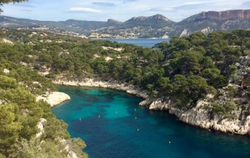 Location de vacances - Appartement à Cassis - Le parc national des Calanques