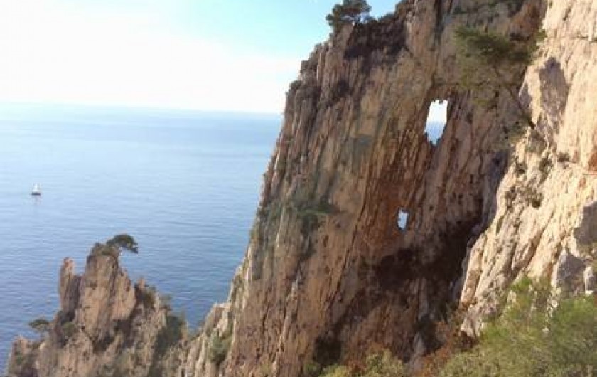 Location de vacances - Appartement à Cassis - Le parc national des Calanques