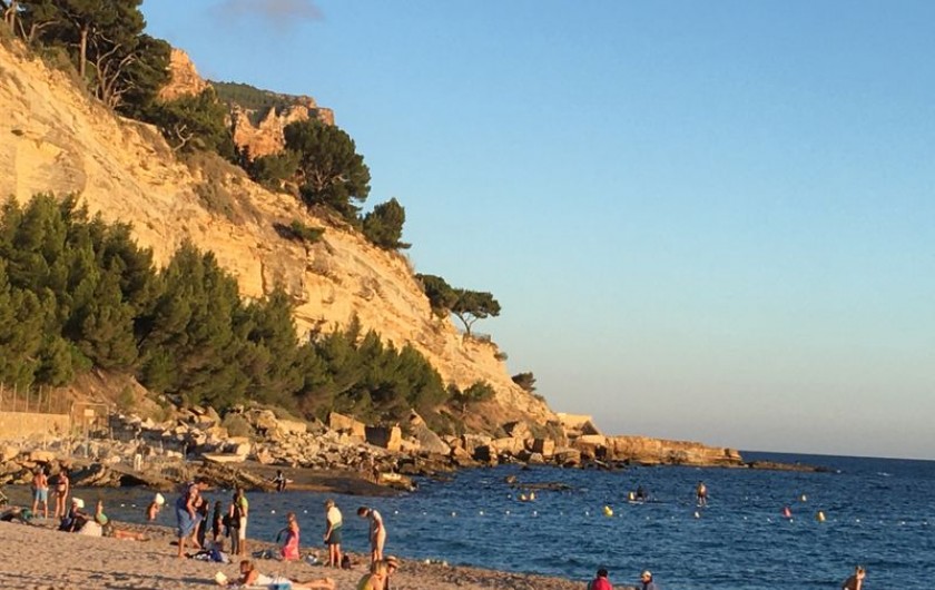 Location de vacances - Appartement à Cassis - La grande plage