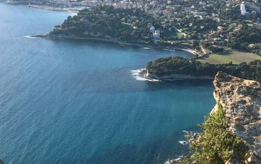 Location de vacances - Appartement à Cassis - La route des crêtes