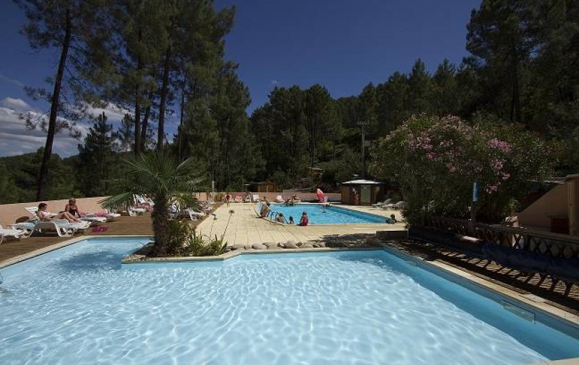 Location de vacances - Chalet à Joyeuse - Nos piscines chauffées