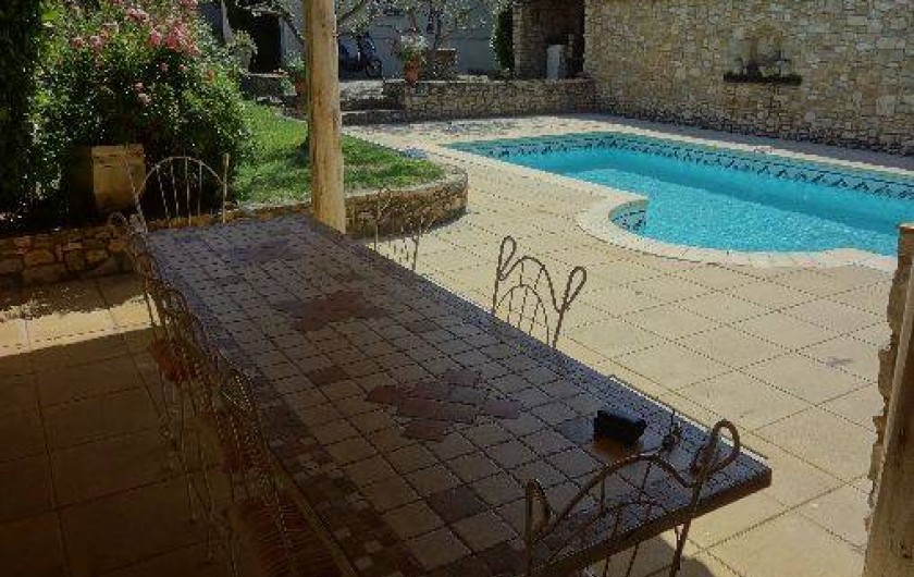 Location de vacances - Villa à Vénéjan