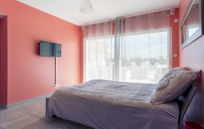 Location de vacances - Gîte à Pézenas - Chambre avec terrasse