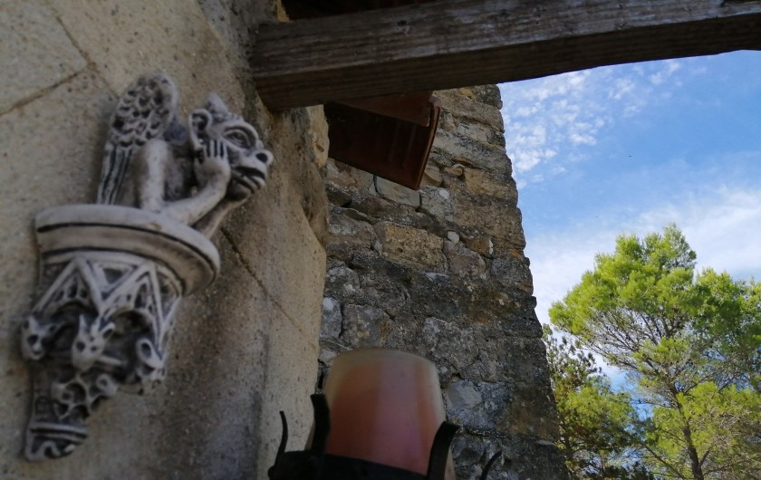 Location de vacances - Gîte à Servas - Entrée du Mas