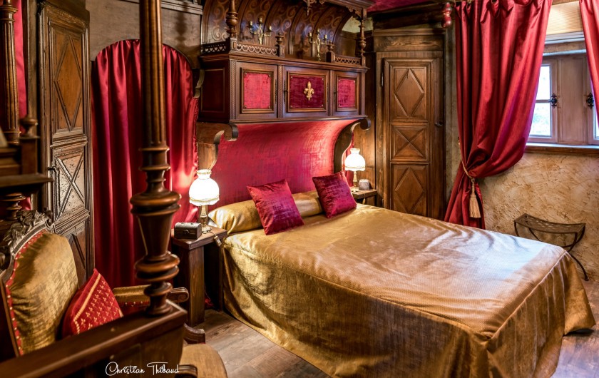 Location de vacances - Gîte à Servas - Chambre d'hôte Cardinale ( petite suite de 40 m2 )