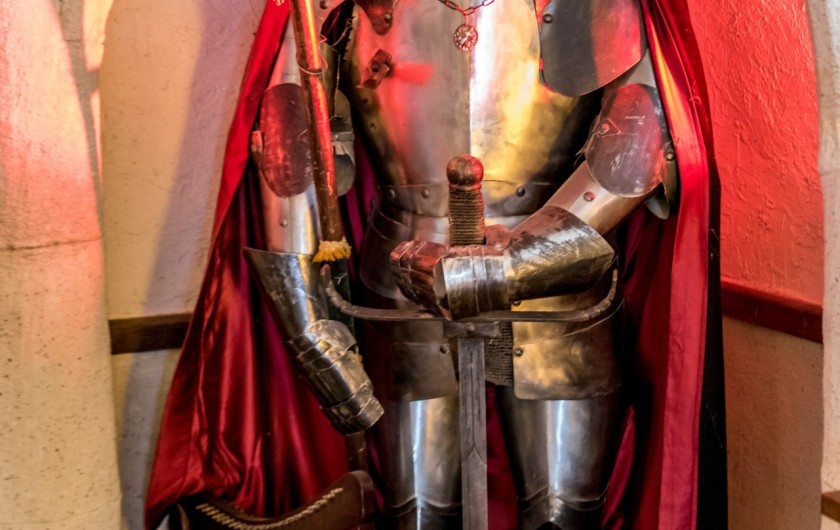 Location de vacances - Gîte à Servas - Armure du salon