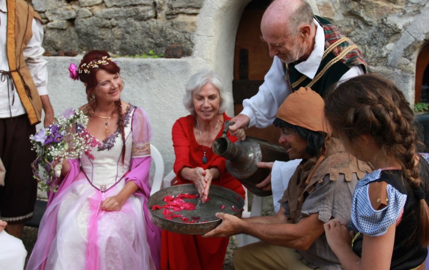 Location de vacances - Gîte à Servas - Animation mariage médiéval