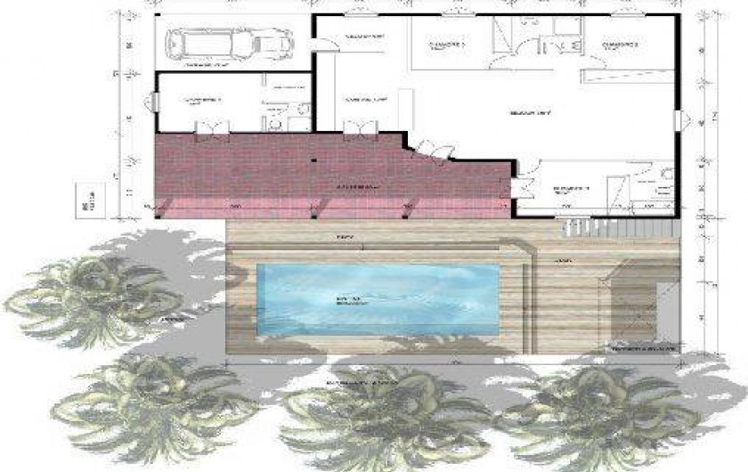 Location de vacances - Villa à Capesterre-de-Marie-Galante