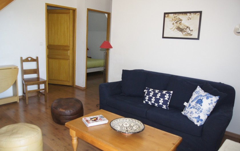 Location de vacances - Appartement à Loudenvielle - Coin salon