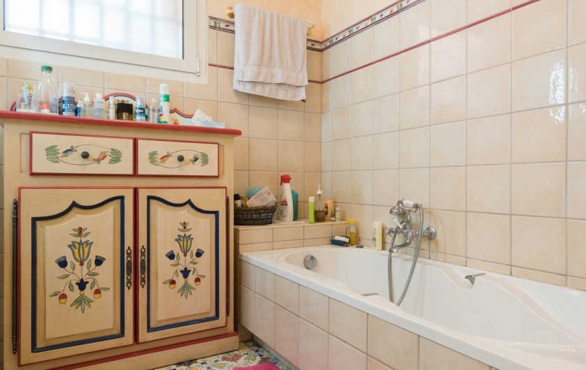 Location de vacances - Villa à La Cadière-d'Azur - salle de bain