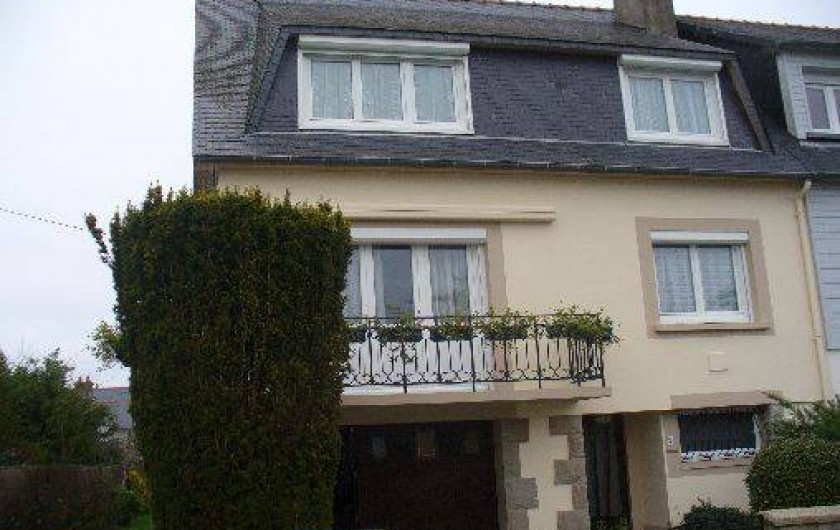 Location de vacances - Studio à Saint-Malo - Facade de la maison.
