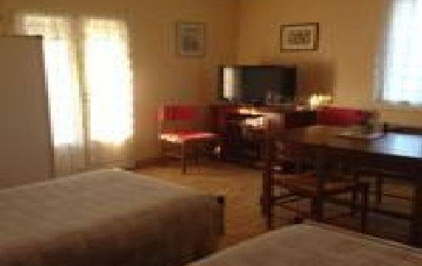 Location de vacances - Studio à Saint-Malo - Vue intérieur studio.