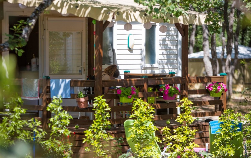 Location de vacances - Camping à Saint-Saturnin-lès-Apt