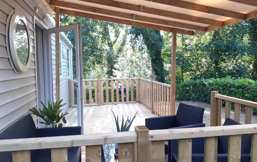 Location de vacances - Bungalow - Mobilhome à Camiers - Espace extérieur