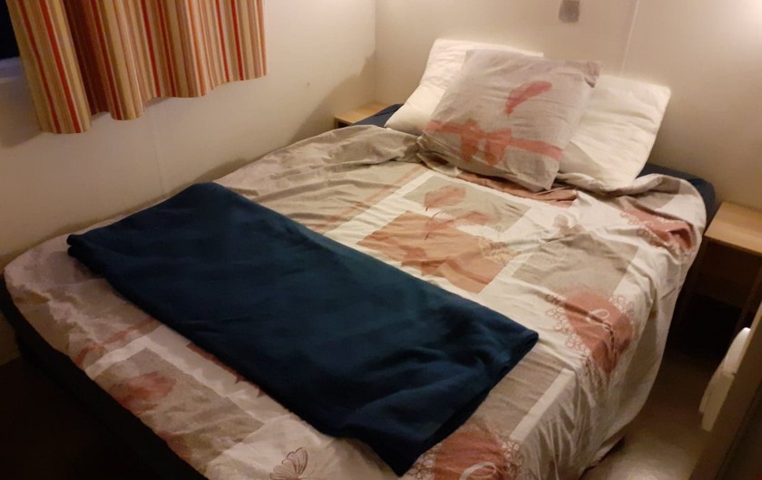 Location de vacances - Bungalow - Mobilhome à Camiers - Chambre double