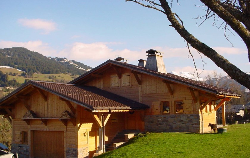Location de vacances - Chalet à Demi-Quartier - Chalet côté nord