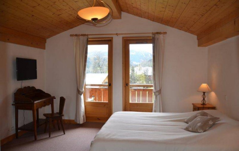 Location de vacances - Chalet à Demi-Quartier - chambre n° 1 à l'étage
