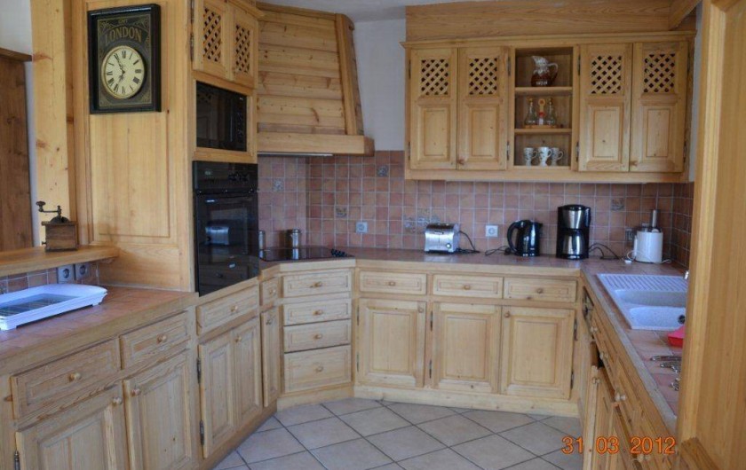 Location de vacances - Chalet à Demi-Quartier - Cuisine aménagée