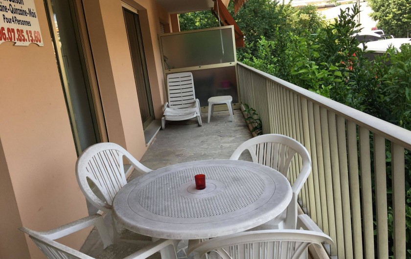 Location de vacances - Appartement à Juan les Pins
