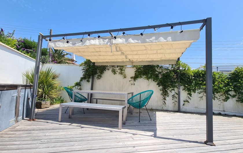 Location de vacances - Villa à Biarritz - Terrasse piscine
