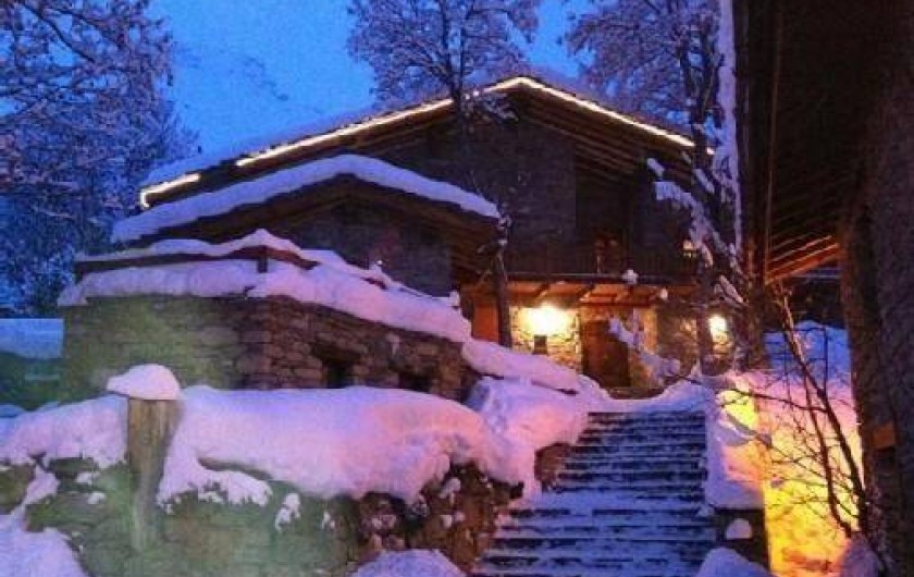 Location de vacances - Appartement à Bonneval-sur-Arc - Chalet Le Pré Catin enneigé