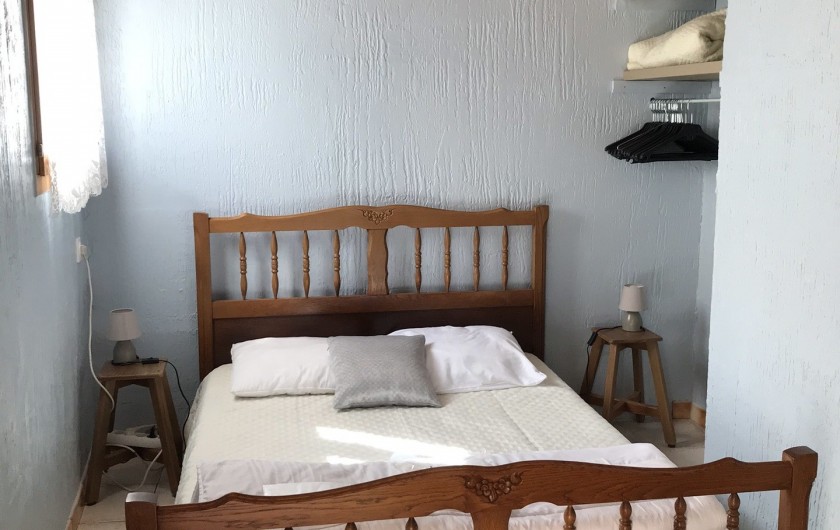 Location de vacances - Appartement à Gavarnie - Logement rez de chaussé chambre 1 avec lit 140*190