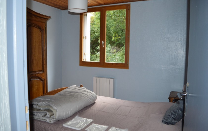 Location de vacances - Appartement à Gavarnie - Logement rez de chaussé Chambre 2 avec lit de 140*190