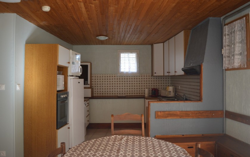 Location de vacances - Appartement à Gavarnie - Logement rez de chaussé Cuisine